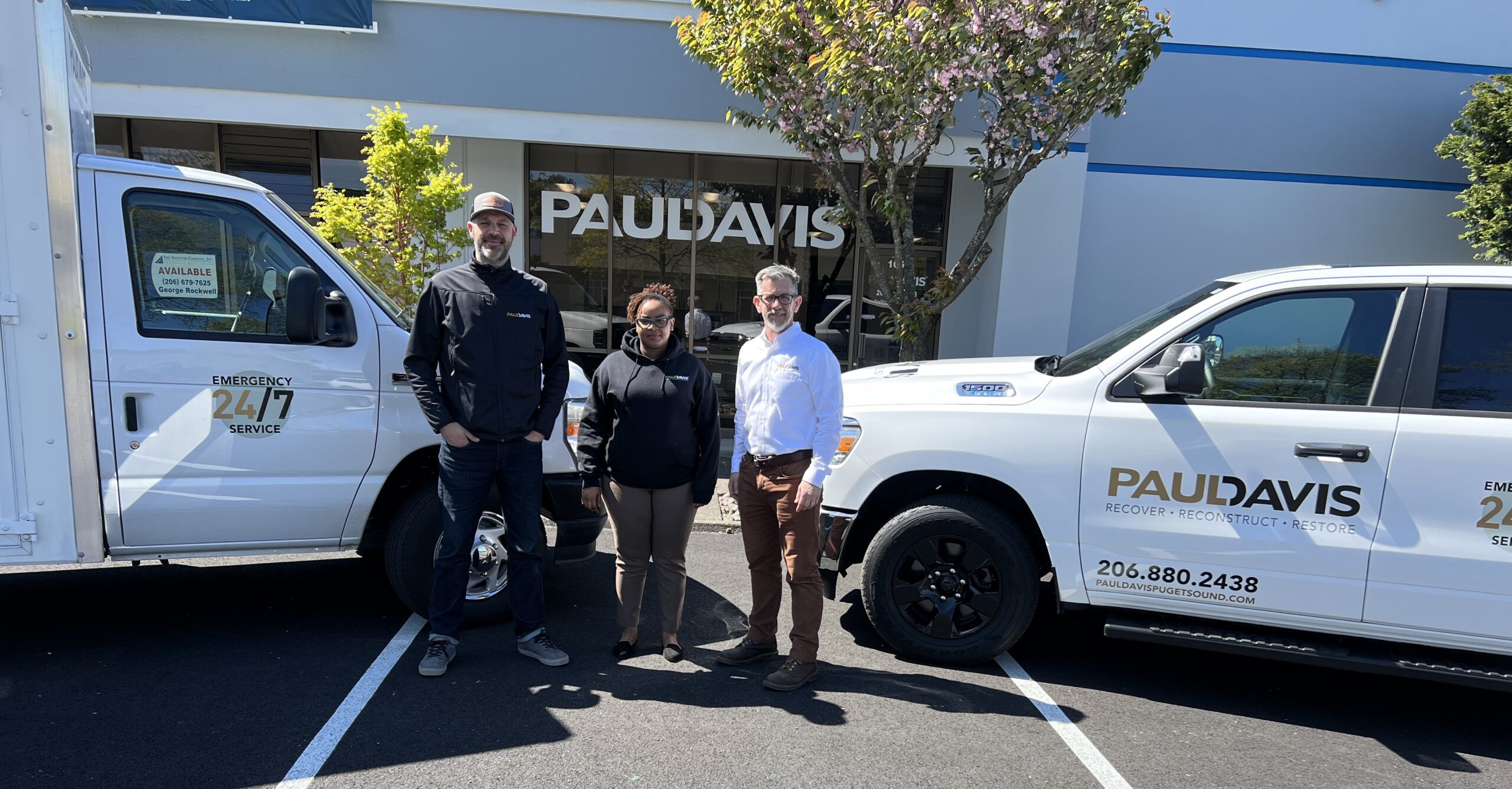 Paul Davis Restoration Corporate staff members homepage hero image